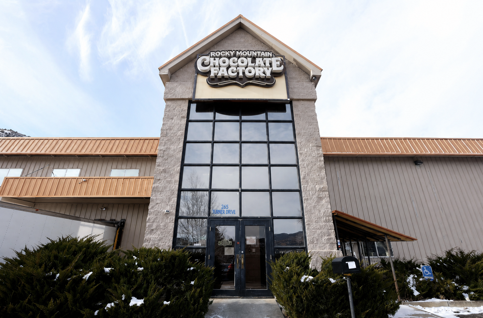 Rocky Mountain Chocolate Factory headquarters in Durango, Colorado